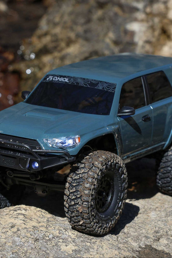 Axial 1/24 SCX24 Toyota 4Runner 4X4 RTR Brushed Rock Crawler (Battery & Charger Included), Gray