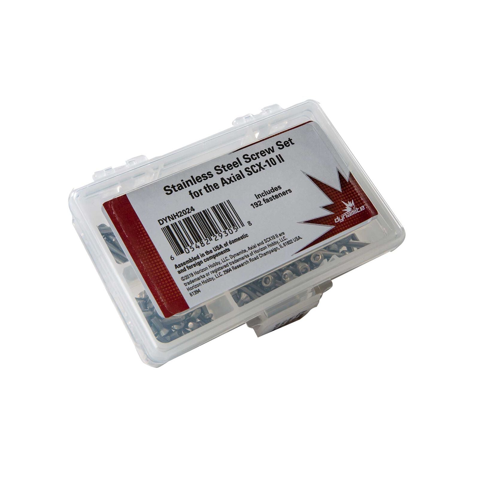 Dynamite Stainless Steel Screw Set: Axial SCX10 II