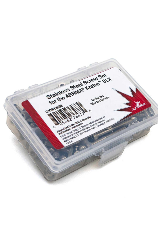 Dynamite Stainless Steel Screw Set: ARRMA KRATON BLX