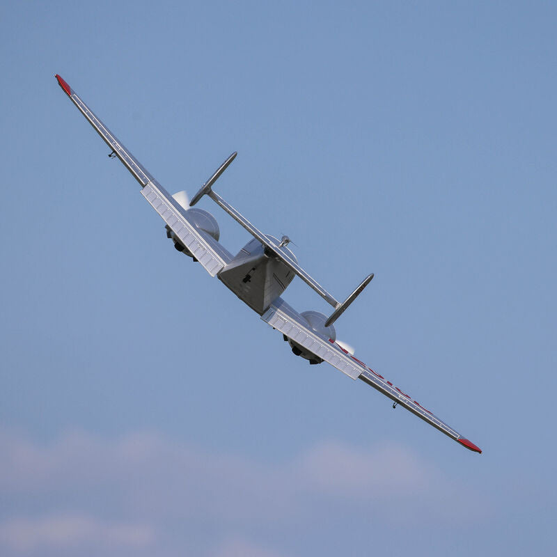 E-flite Beechcraft D18 1.5m Plug-N-Play Electric Airplane (1499mm) w/Smart ESC