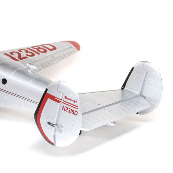 E-flite Beechcraft D18 1.5m Plug-N-Play Electric Airplane (1499mm) w/Smart ESC
