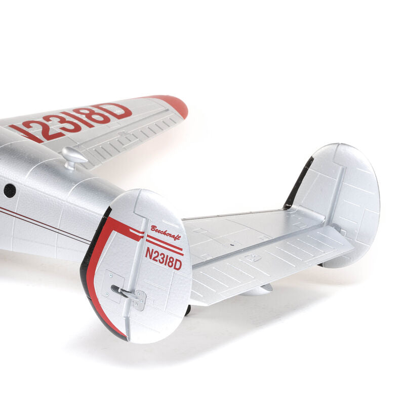 E-flite Beechcraft D18 1.5m Plug-N-Play Electric Airplane (1499mm) w/Smart ESC