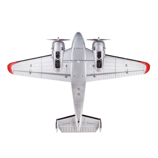 E-flite Beechcraft D18 1.5m Plug-N-Play Electric Airplane (1499mm) w/Smart ESC