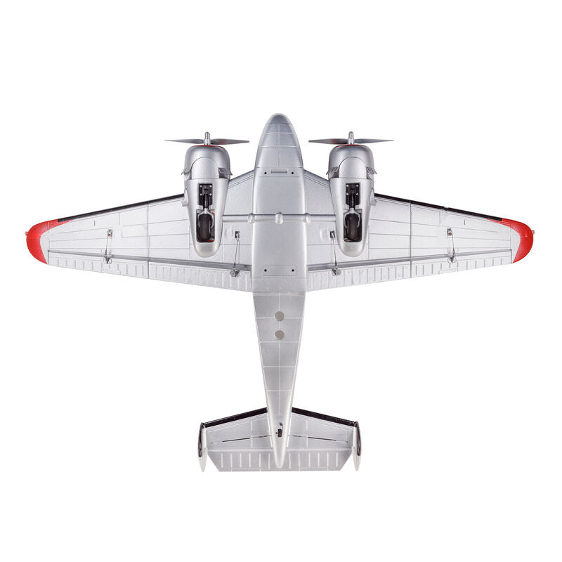 E-flite Beechcraft D18 1.5m Plug-N-Play Electric Airplane (1499mm) w/Smart ESC