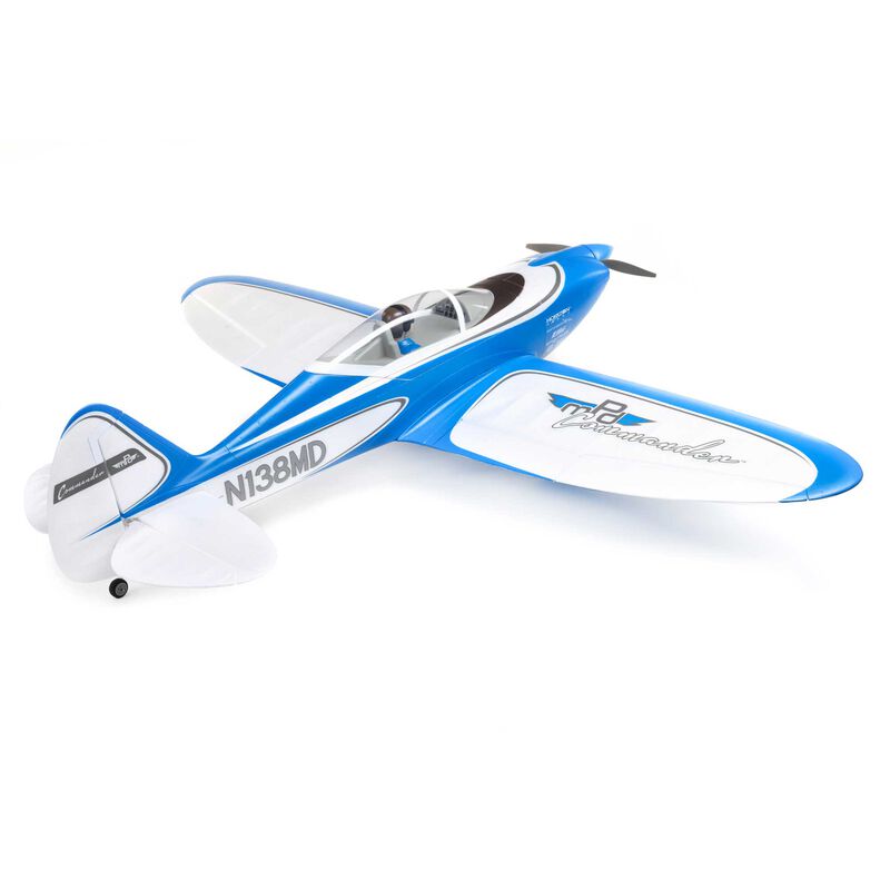 E-flite Commander mPd 1.4m BNF Basic Electric Airplane (1400 mm) w/AS3X & SAFE Select