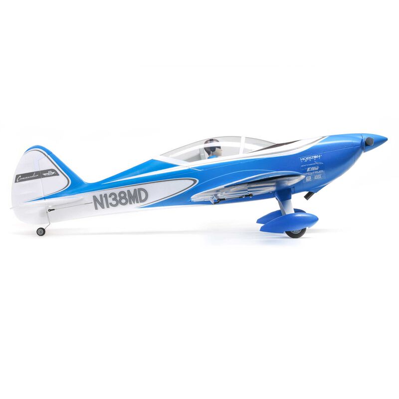 E-flite Commander mPd 1.4m BNF Basic Electric Airplane (1400 mm) w/AS3X & SAFE Select