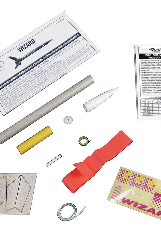 Estes Wizard Intermediate Model Rocket Kit (18mm Standard Engine)