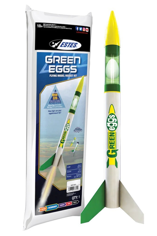 Estes Green Eggs Intermediate Model Rocket Kit (24mm Engine)