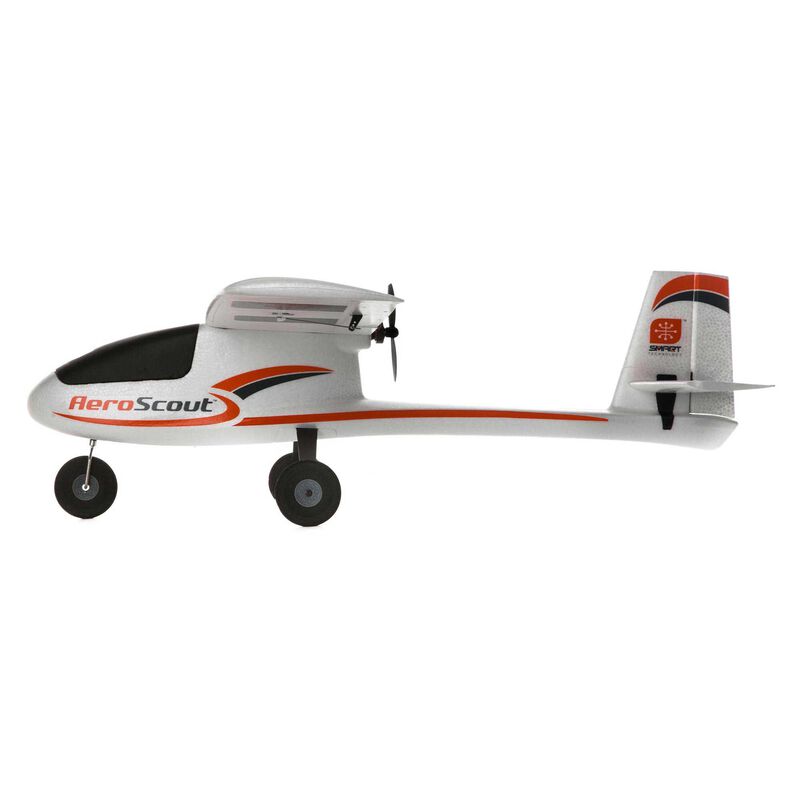 HobbyZone AeroScout S 2 1.1m RTF Trainer Electric Airplane (1095mm) w/SAFE & DXS Transmitter