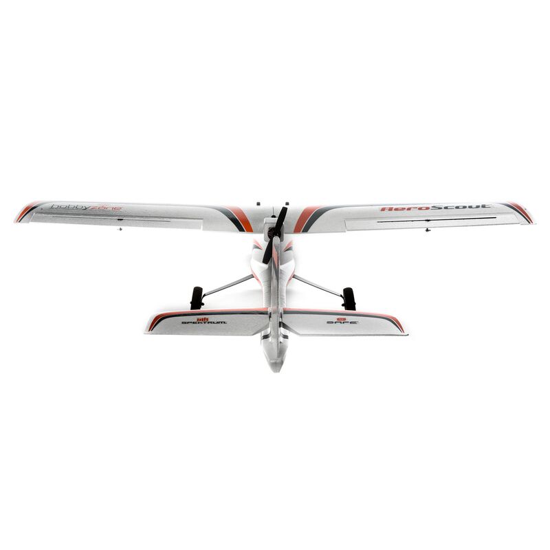 HobbyZone AeroScout S 2 1.1m RTF Trainer Electric Airplane (1095mm) w/SAFE & DXS Transmitter