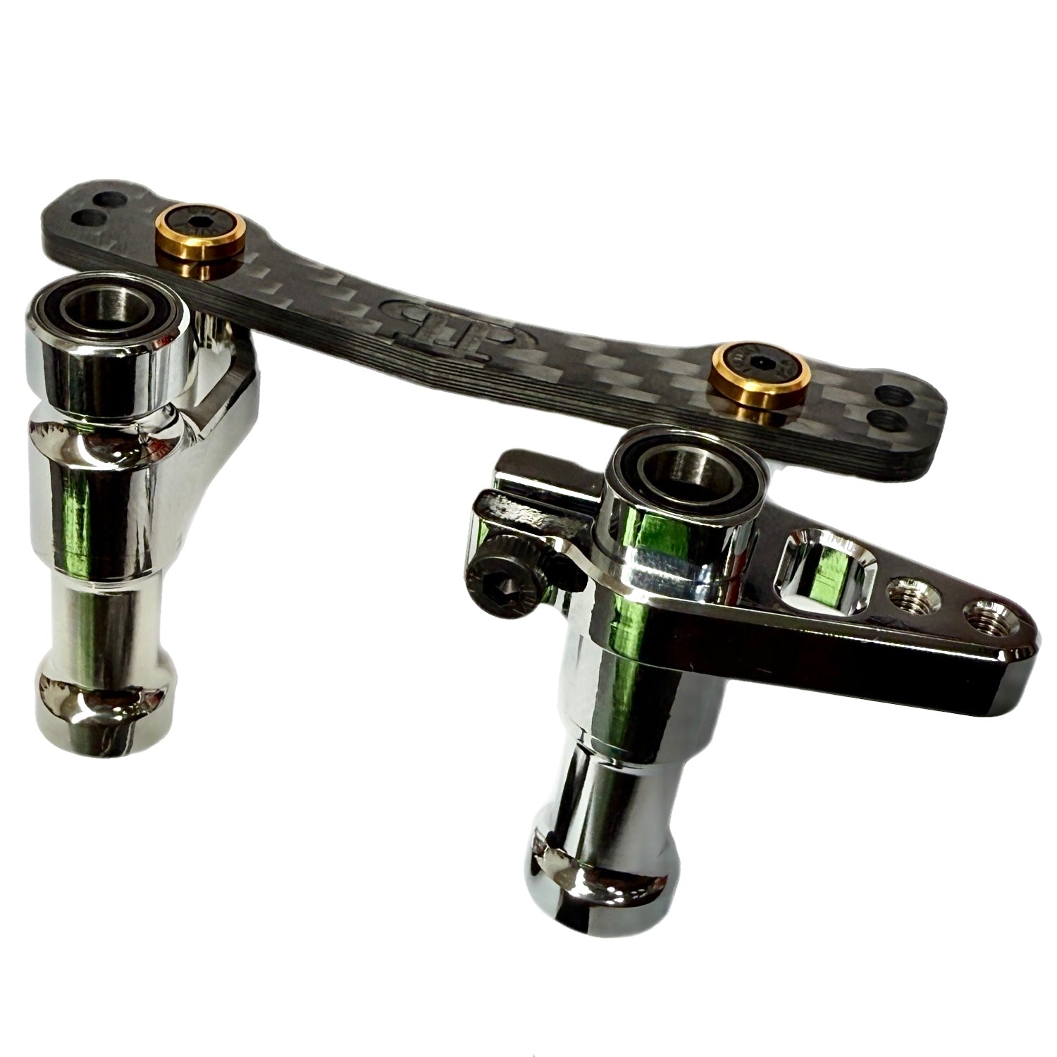 Perfect Pass 7075 Aluminum & Carbon Fiber Steering Assembly for Arrma 6S / 1/7 (Kraton, Limitless, Infraction)
