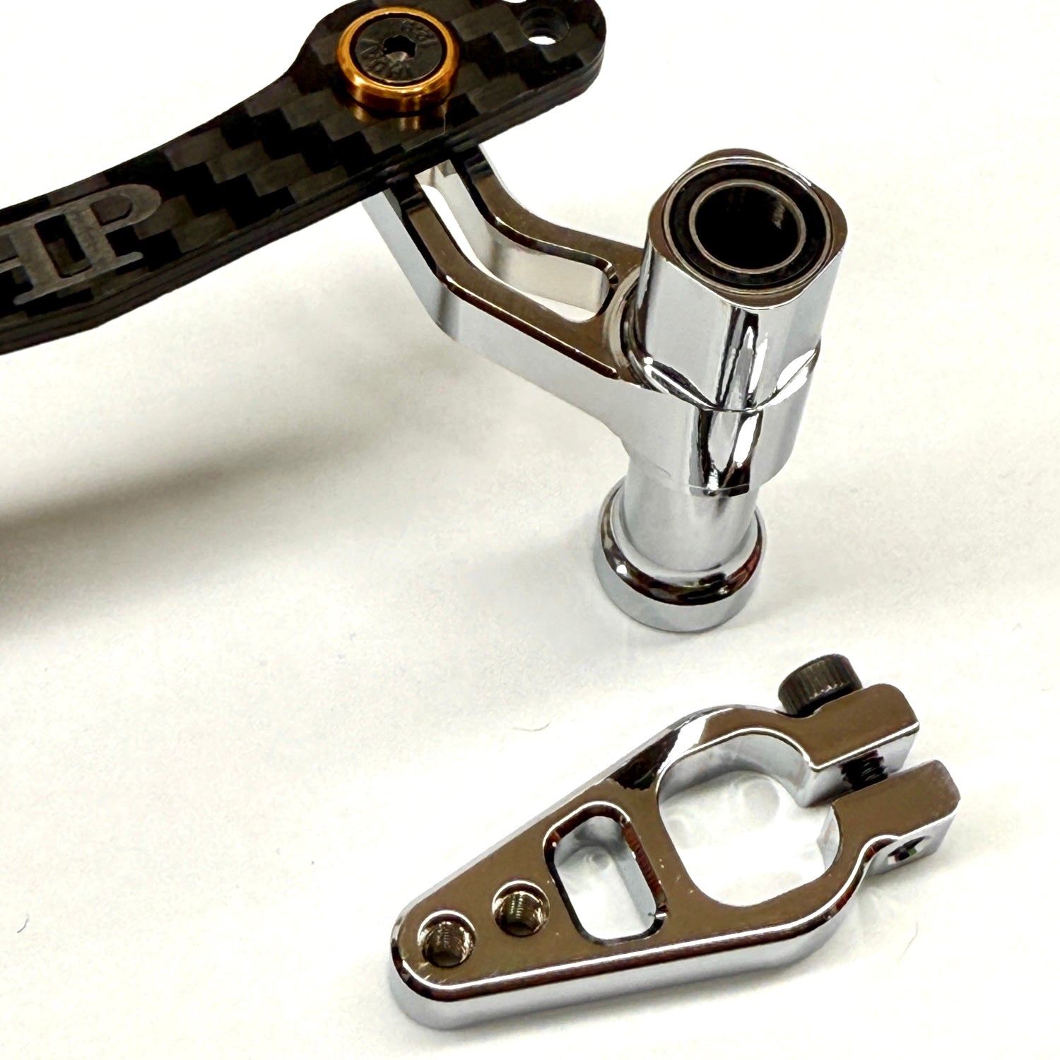 Perfect Pass 7075 Aluminum & Carbon Fiber Steering Assembly for Arrma 6S / 1/7 (Kraton, Limitless, Infraction)