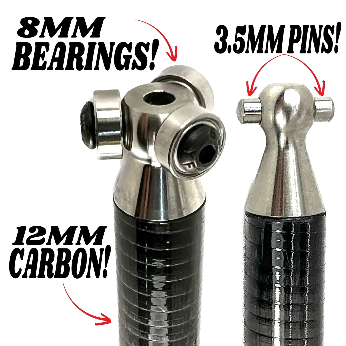 Perfect Pass Driveshaft Kit for Arrma Limitless V2 ONLY - Ultimate Series
