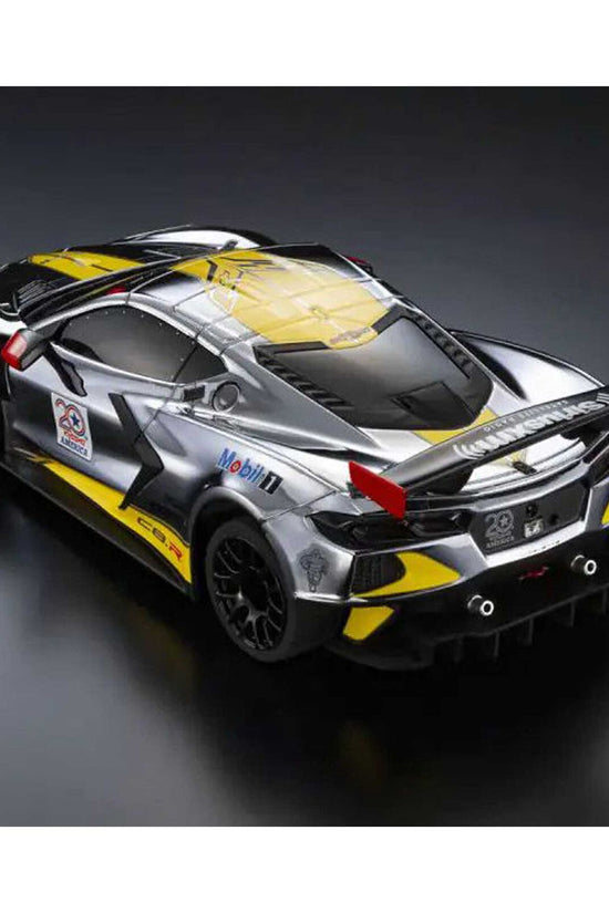Kyosho MR-04 Mini-Z RWD ReadySet w/Chevrolet® Corvette® C8.R Body (Chrome/Yellow) w/KT-531P 2.4GHz Radio