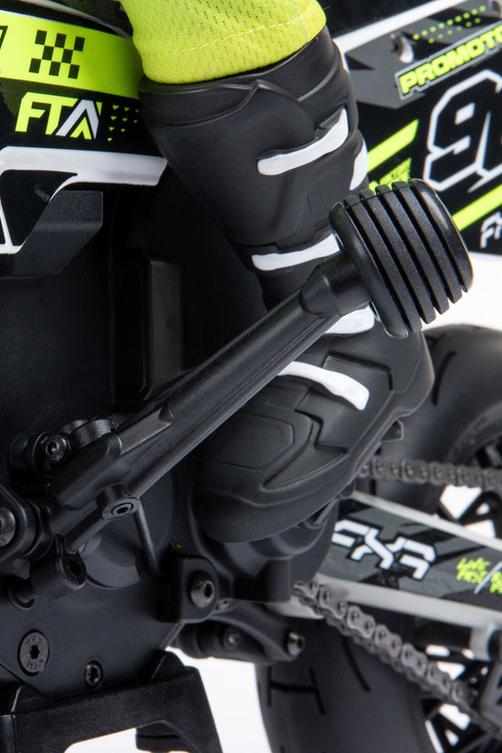 Losi Promoto-SM FXR Supermoto RTR 1/4 Brushless Motorcycle (White/FRX) w/2.4GHz Radio, Battery & Charger