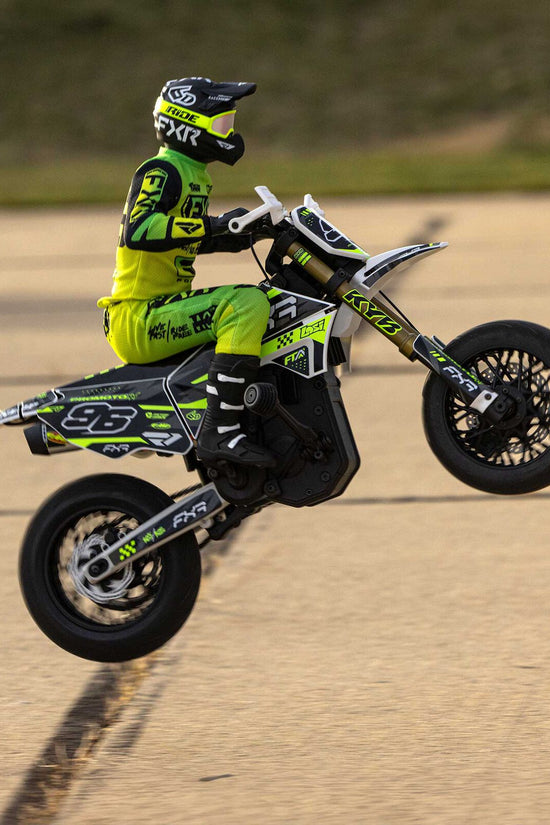 Losi Promoto-SM FXR Supermoto RTR 1/4 Brushless Motorcycle (White/FRX) w/2.4GHz Radio, Battery & Charger