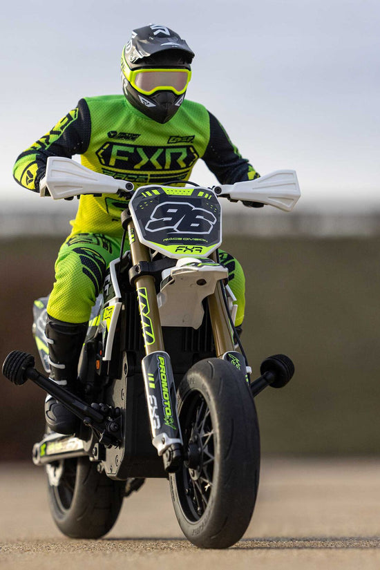 Losi Promoto-SM FXR Supermoto RTR 1/4 Brushless Motorcycle (White/FRX) w/2.4GHz Radio, Battery & Charger