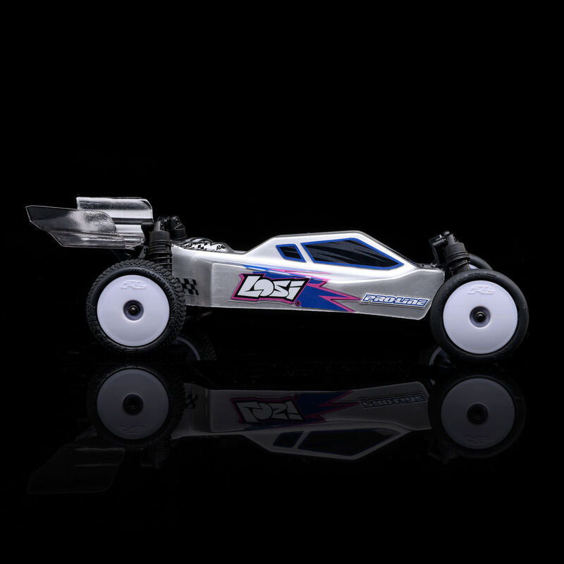 Losi Micro-B 2.0 1/24 RTR 2WD Buggy (Silver) w/2.4GHz Radio, Battery & Charger