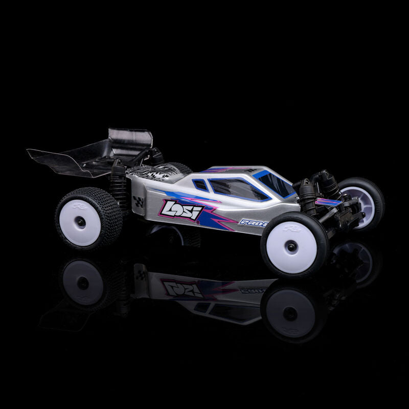 Losi Micro-B 2.0 1/24 RTR 2WD Buggy (Silver) w/2.4GHz Radio, Battery & Charger