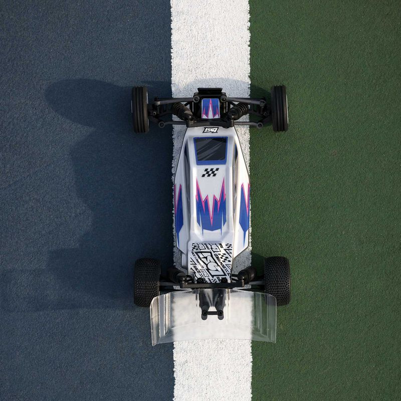 Losi Micro-B 2.0 1/24 RTR 2WD Buggy (Silver) w/2.4GHz Radio, Battery & Charger