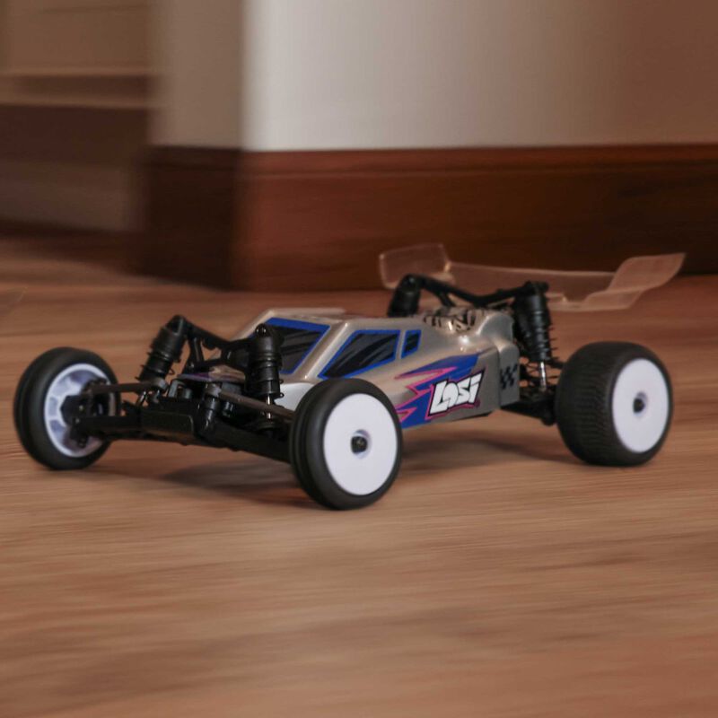 Losi Micro-B 2.0 1/24 RTR 2WD Buggy (Silver) w/2.4GHz Radio, Battery & Charger