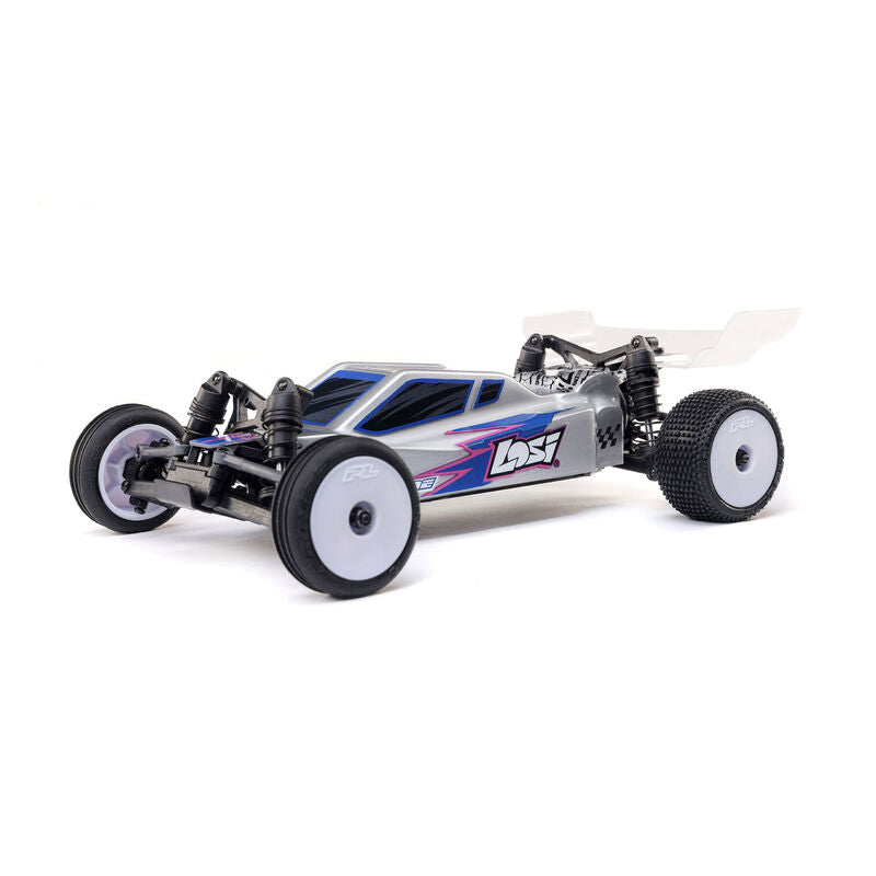 Losi Micro-B 2.0 1/24 RTR 2WD Buggy (Silver) w/2.4GHz Radio, Battery & Charger