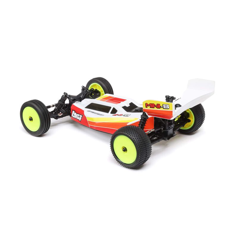 Losi Mini-B 1/16 RTR Brushless 2WD Buggy (Red) w/2.4GHz Radio, Battery & Charger