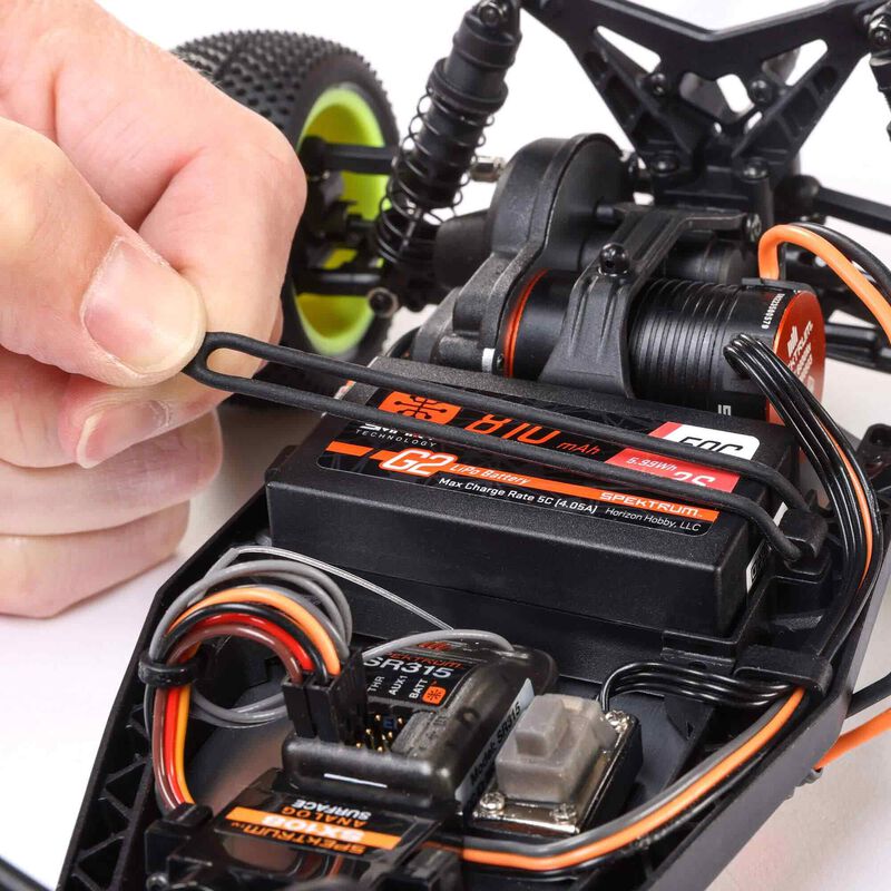 Losi Mini-B 1/16 RTR Brushless 2WD Buggy (Red) w/2.4GHz Radio, Battery & Charger