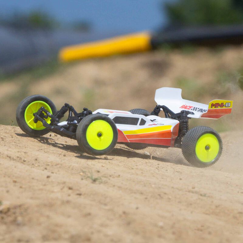 Losi Mini-B 1/16 RTR Brushless 2WD Buggy (Red) w/2.4GHz Radio, Battery & Charger