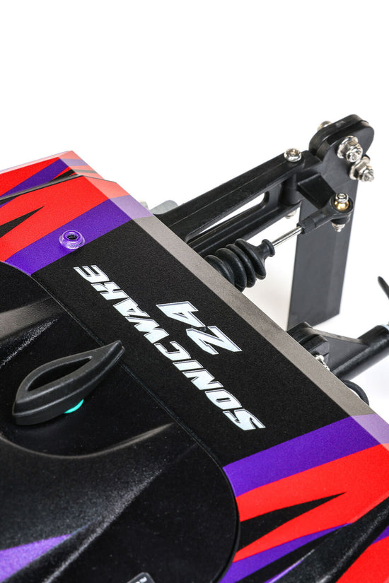 Pro Boat(Red) Sonicwake 24” Self-Righting Brushless Deep-V RTR