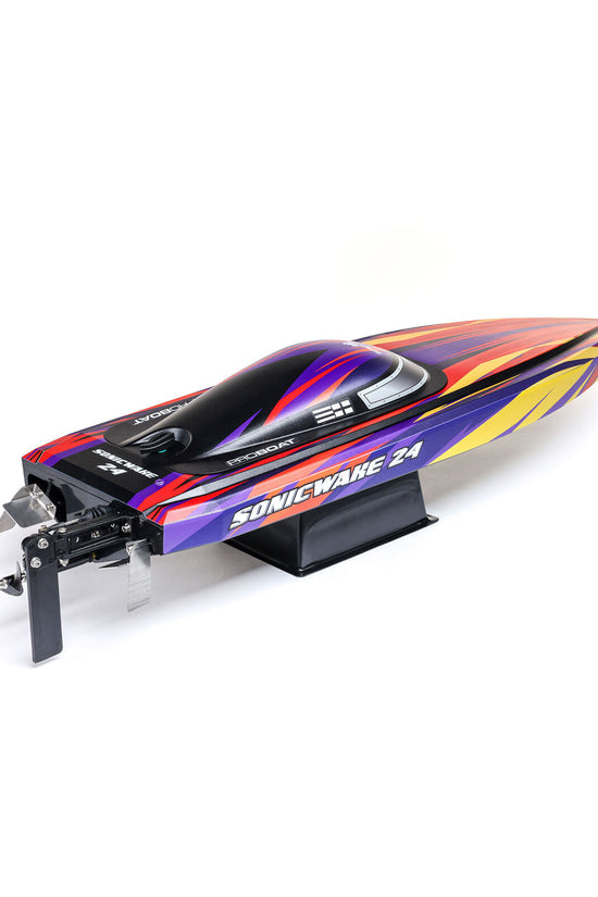 Pro Boat(Red) Sonicwake 24” Self-Righting Brushless Deep-V RTR