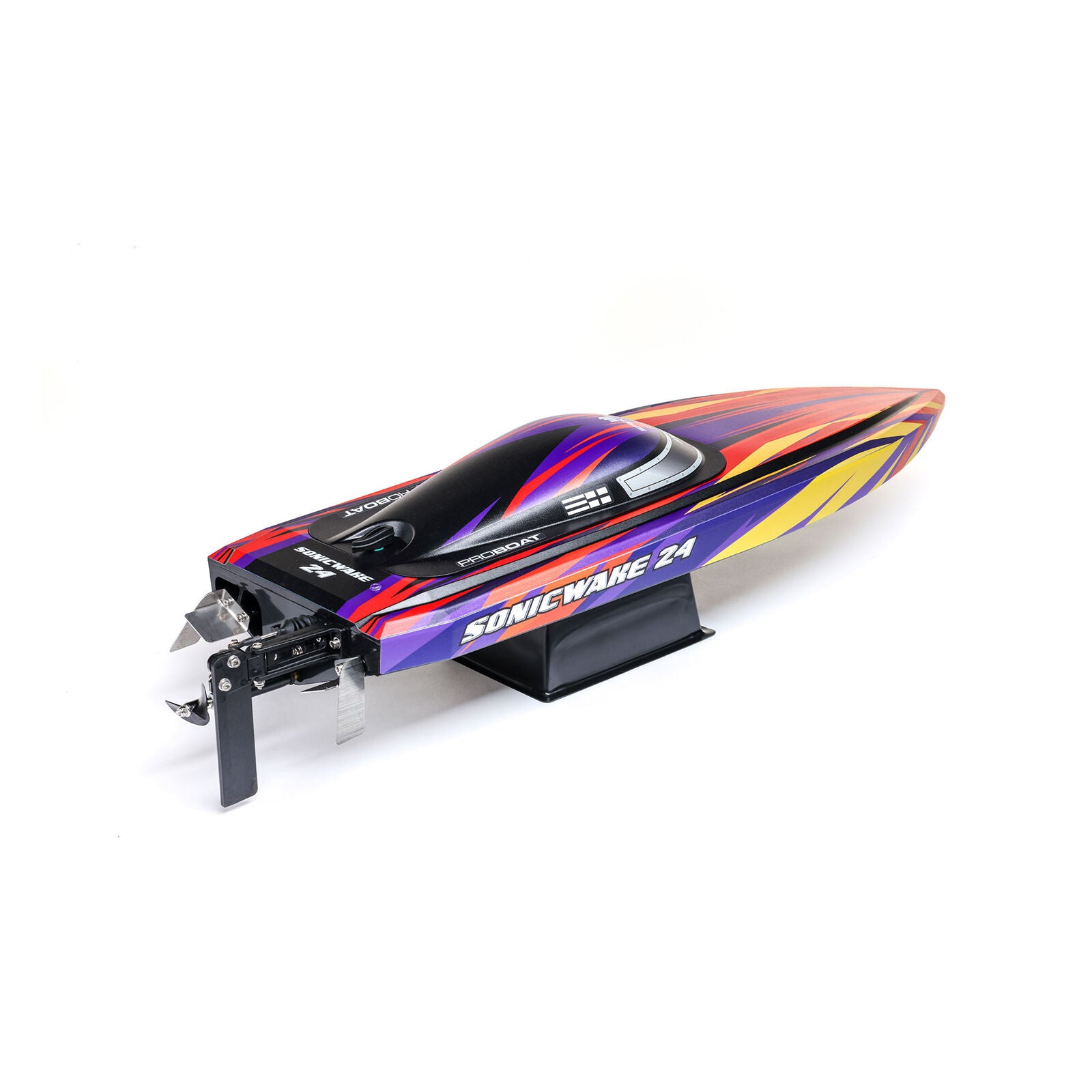 Pro Boat(Red) Sonicwake 24” Self-Righting Brushless Deep-V RTR