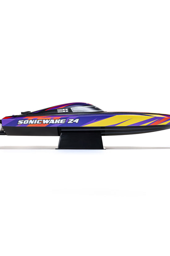Pro Boat(Red) Sonicwake 24” Self-Righting Brushless Deep-V RTR