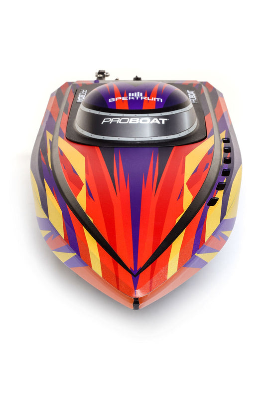 Pro Boat(Red) Sonicwake 24” Self-Righting Brushless Deep-V RTR