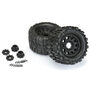 Pro-Line Trencher HP Belted 3.8" Pre-Mounted Truck Tires (2) (Black) (M2) w/Raid Wheels
