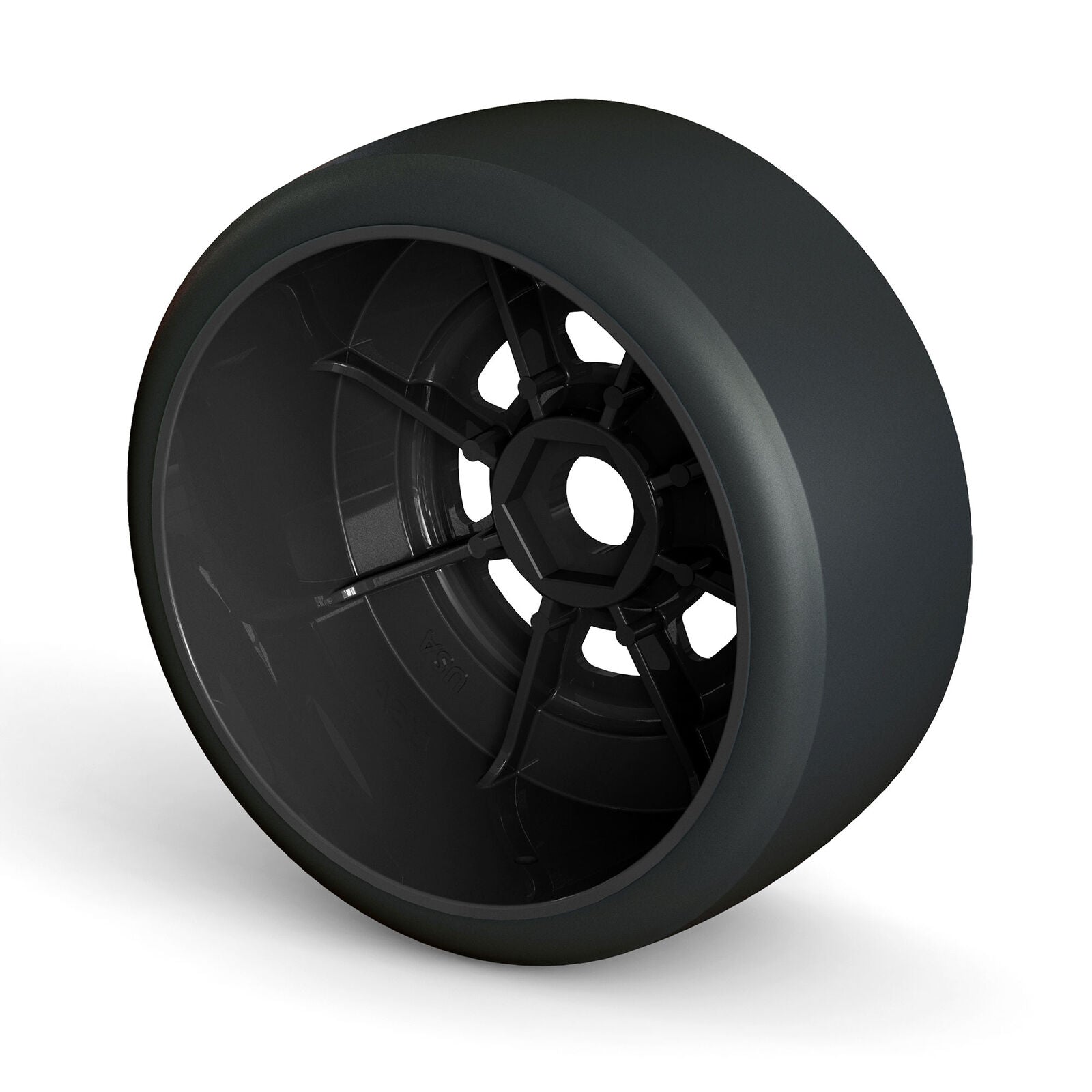 Pro-Line 1/7 Goodyear NASCAR Truck F/R Belted MTD 17mm Black: Infraction 6S