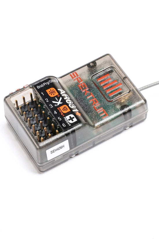 Spektrum RC AR631+ DSMX 6-Channel Aircraft Telemetry Receiver w/AS3X+ & SAFE