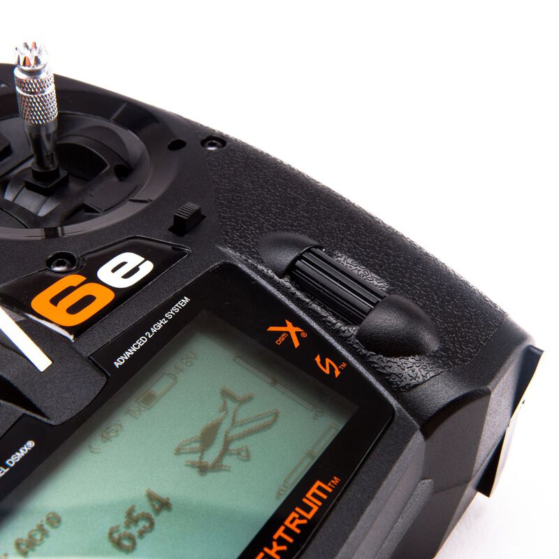 Spektrum RC DX6e 6 Channel Full Range DSMX Transmitter (Transmitter Only)