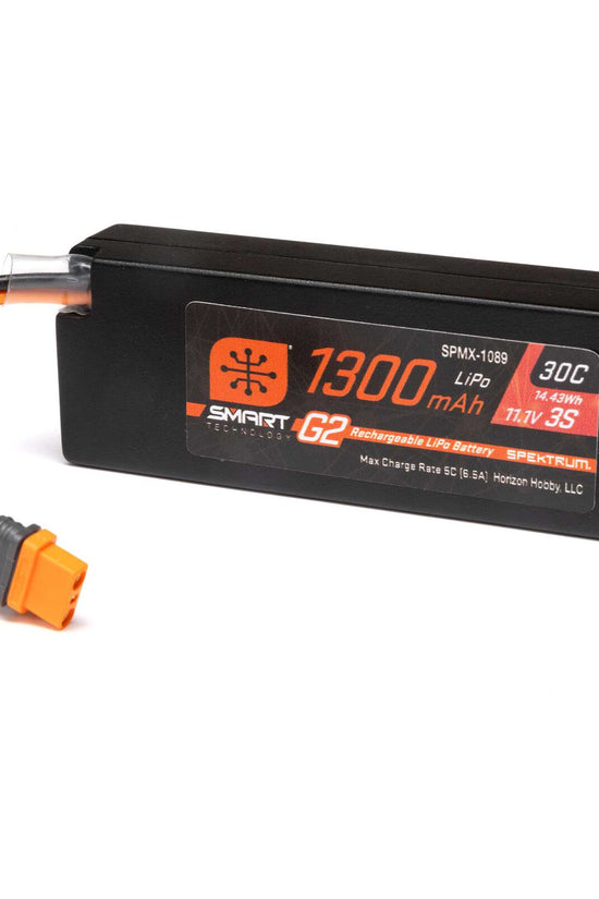 Spektrum 3S 30C Smart G2 LiPo Battery: IC2 11.1V 1300mAh