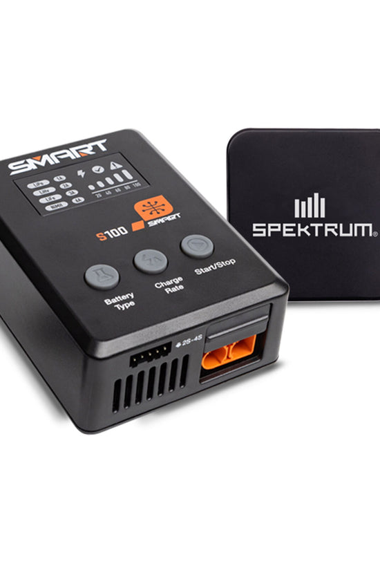 Spektrum USB-C Smart Charger, 65W USB-C GaN Power Supply Combo S100 1x100W
