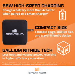 Spektrum RC Smart PowerStage Surface Bundle w/3S Smart 30C LiPo Battery (1300mAh) (IC2)