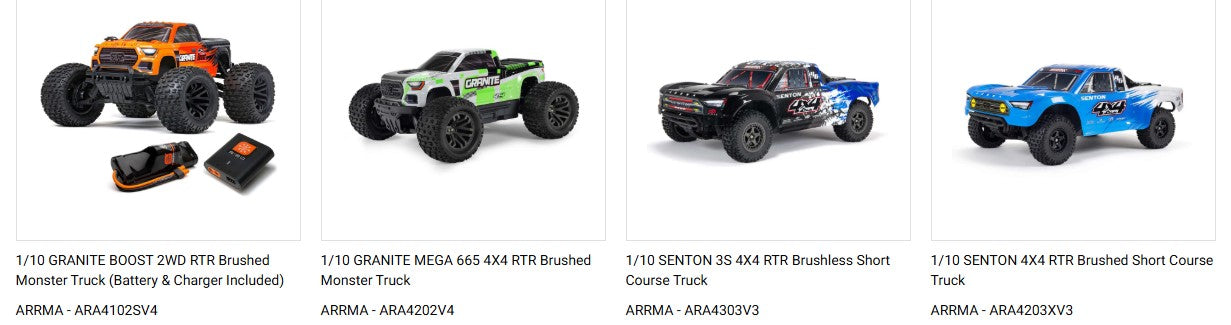 Arrma Shock Set 11mm Bore 103mm Length 500cSt Oil