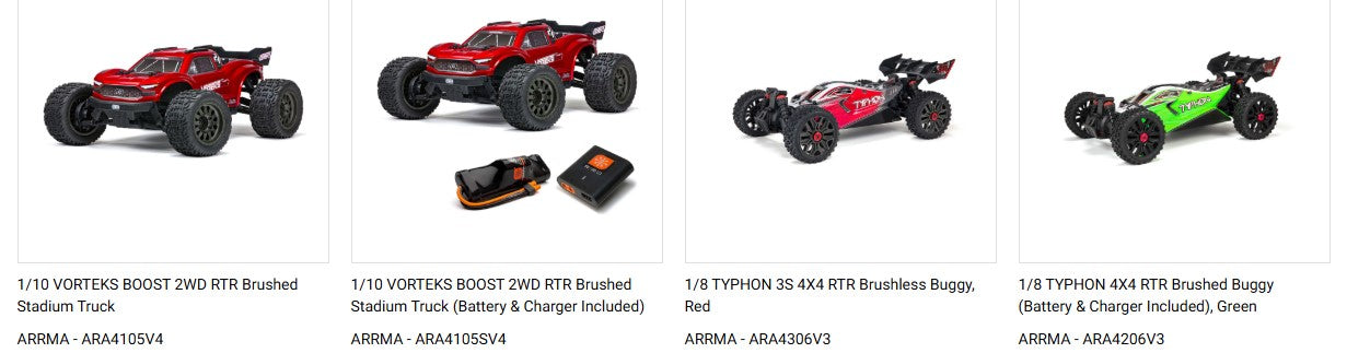 Arrma Shock Set 11mm Bore 103mm Length 500cSt Oil