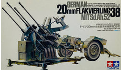 Tamiya Flakvierling 38 2cm Flak Gun 1/35 Model Kit