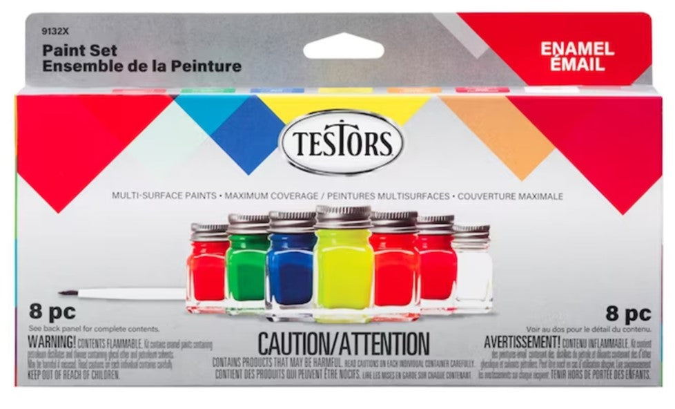 Testors Enamel Paint Kit (Fluorescent)