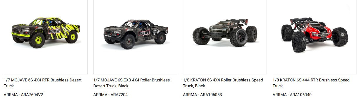 Arrma Kraton EXB Steel Rear / Front Suspension Mount
