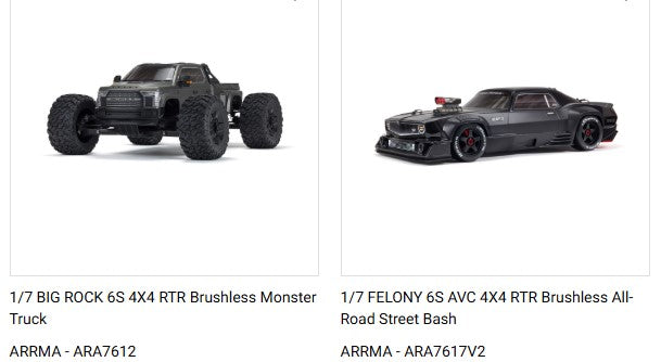 Arrma Kraton EXB Steel Rear / Front Suspension Mount