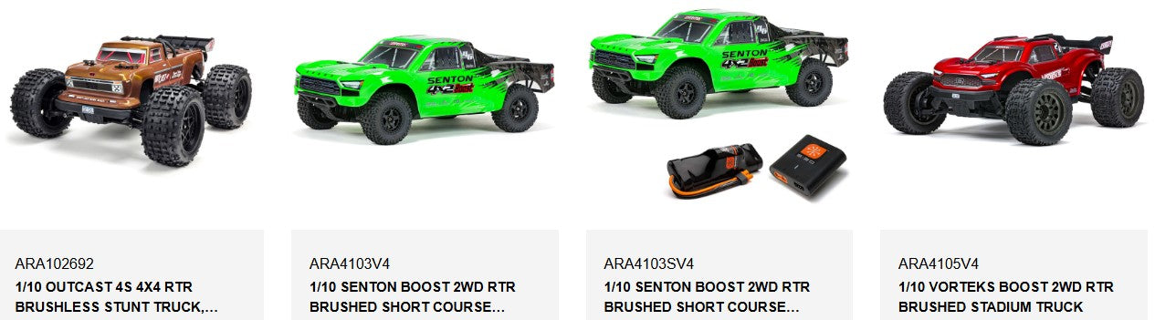 Arrma AR320403 Wheelie Bar Set: 4x4 Granite Mega / Big Rock