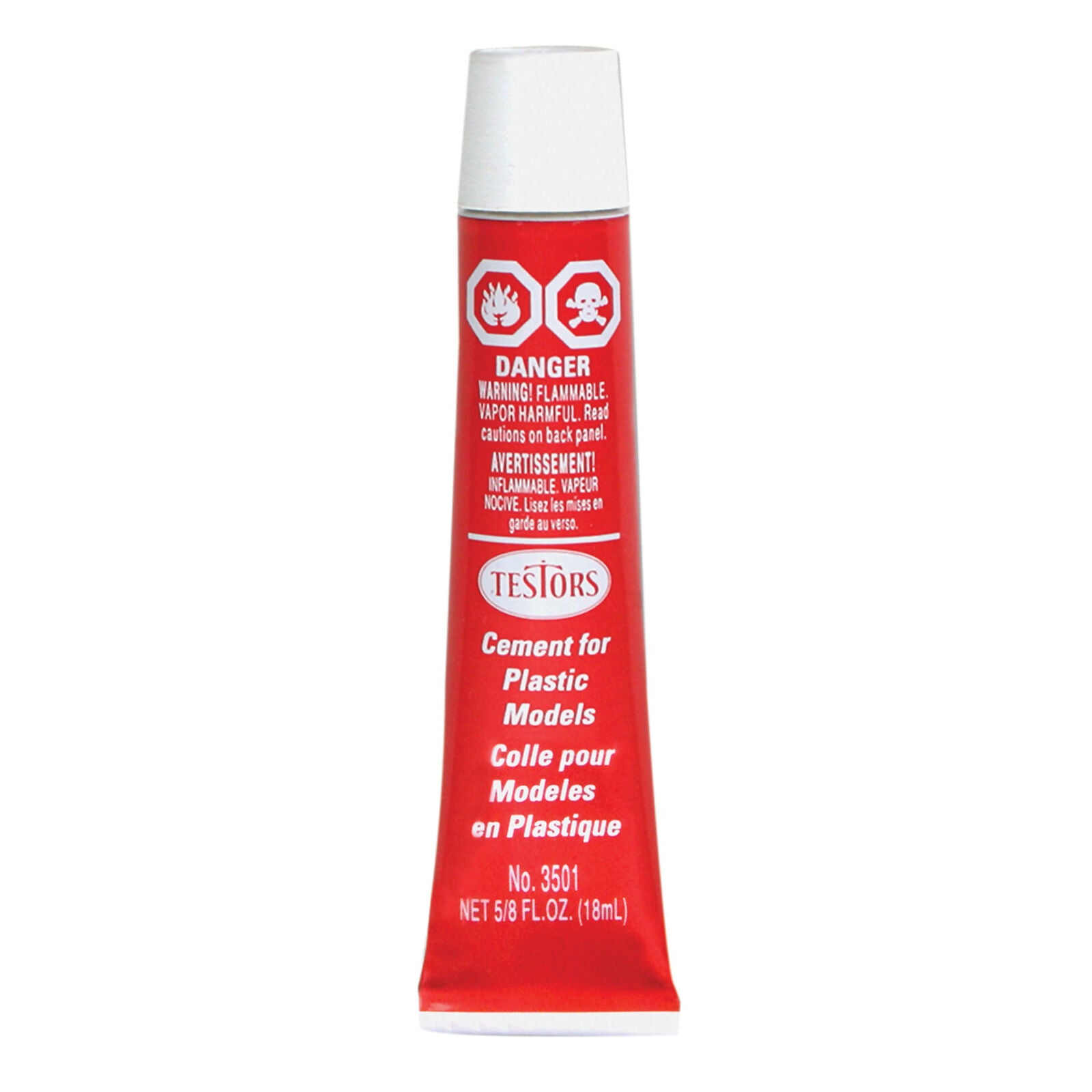 Testors Plastic Cement 5/8 oz