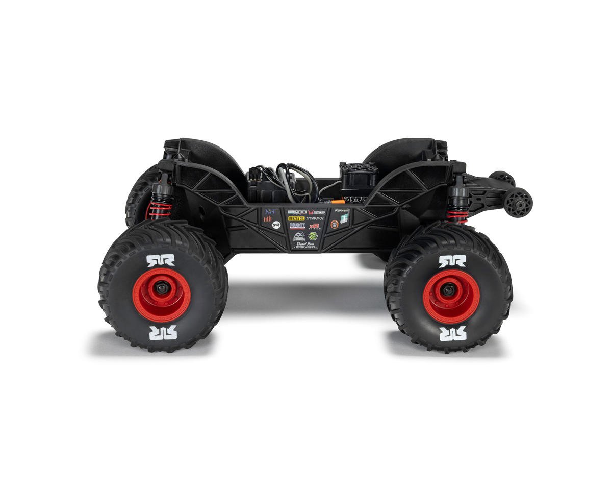 Arrma Quake Grom 4x4 1/16 RTR Brushed Monster Truck (Red) w/SLT2 2.4GHz Radio, Battery & Charger